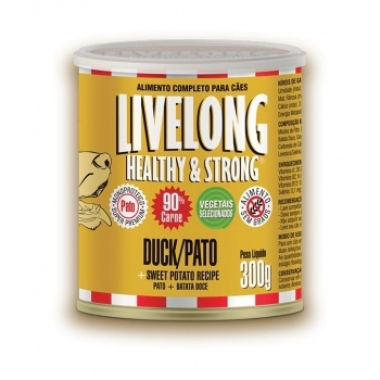 LIVELONG CAO PATO LATA 300 GR