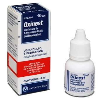 COLIRIO ANESTESICO OXINEST 10 ML LATINOFARMA
