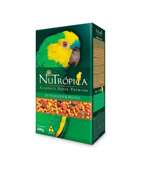 NUTROPICA PAPAGAIO FRUTAS 600G