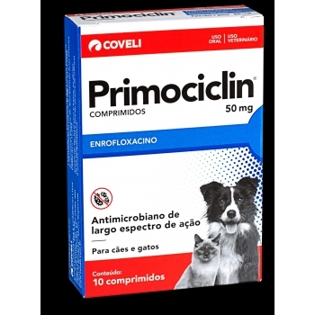 PRIMOCICLIN 50MG 10/COMP
