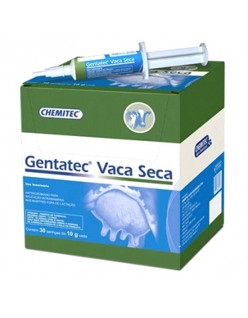 GENTATEC MASTITE VACA SECA SERINGA 10 GR