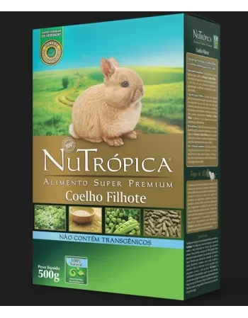 NUTROPICA COELHO NATURAL FILHOTE 500 GR