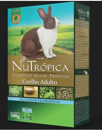 NUTROPICA COELHO NATURAL ADULTO 500 GR