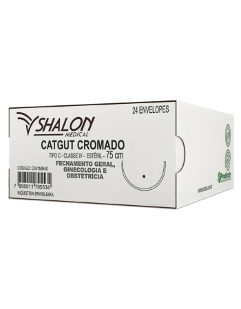 FIO CAT CROM 4-0 C/AG SHA 24