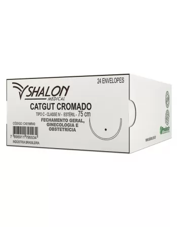 FIO CAT CROM 2-0 C/AG SHA 24