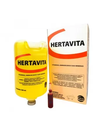 HERTAVITA 500 ML (AGULHA + EQUIPO)