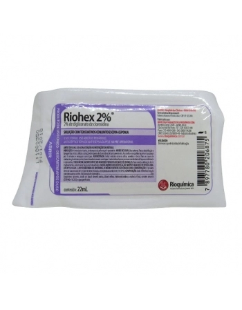 CLOREXIDINA 2% ESCOVA 22 ML RIOHEX