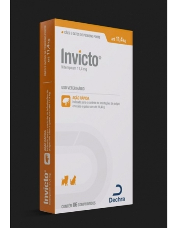 INVICTO 11,4 MG 6 CP