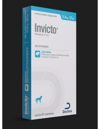 INVICTO 57 MG 1 CP