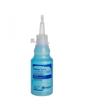 CLOREXIDINA 2% COLORIDO 100 ML ALCOOLICA RIOHEX