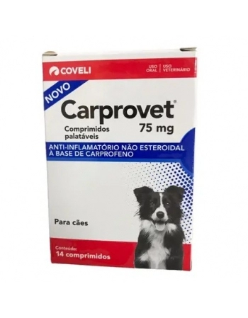 CARPROVET 75 MG 14 COMPR