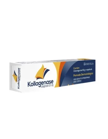 KOLLAGENASE C/CLORANFENICOL 30G CX/10