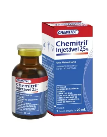 CHEMITRIL INJ 2,5% 20ML 25