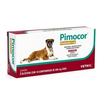 PIMOCOR 5MG 3 BLISTER C/10 COMPR VETNIL