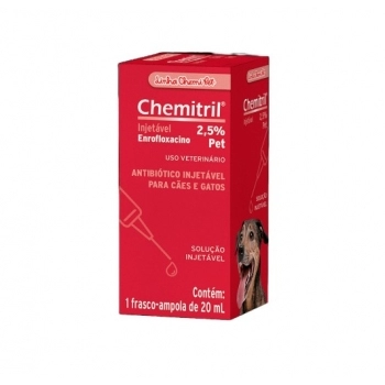 CHEMITRIL INJ 2,5% PET INJ 20ML 25