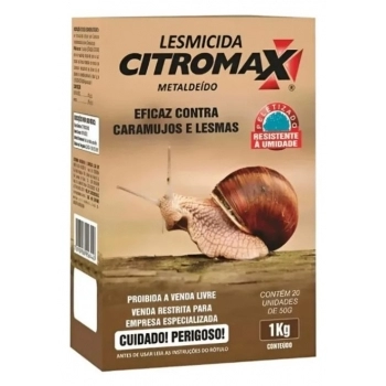 LESMICIDA CITROMAX TRADICIONAL 1KG (20 X 50G)
