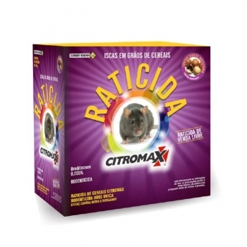RATICIDA GRANULADO ROSA 25G CITROMAX 1KG (40X25G)