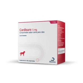 CARDISURE 5 MG EMB C/ 2 CX 40CP