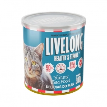 LIVELONG GATO DEL MAR LATA 300 GR