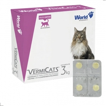 VERMICATS 600 MG C/4 COMP WORLD