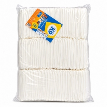 TAPETE HIGIENICO PET K9 80 X 60 CM C/ 70 UND S/FITA