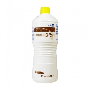 CHLORCLEAR 2% DEGERMANTE 1000 ML / CLOREXIDINA 2 % TENSOATIVOS VICPHARMA