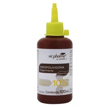 IODOPOLIV SOL C/TENSOATIVOS DEGERMANTE 100ML VICPHARMA