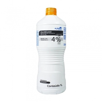 CHLORCLEAR 4% DEGERMANTE 1000 ML/GLICONATO DE CLOREXIDINA 4% TENSOATIVOS VICPHARMA