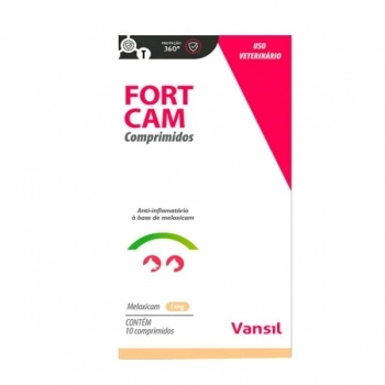 FORT CAM 1,0 MG C/10 COMPR VANSIL