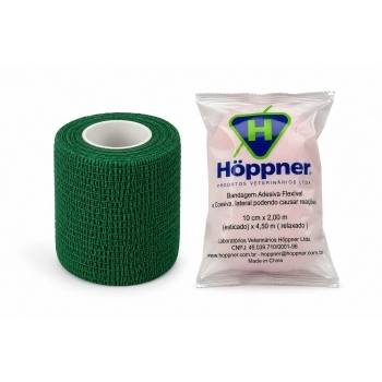 ATADURA ELASTICA 5 CM VERDE MILITAR HOPPNER