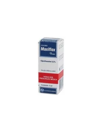 COLIRIO MAXIFLOX 5ML(CIPROFLOXAXINA)