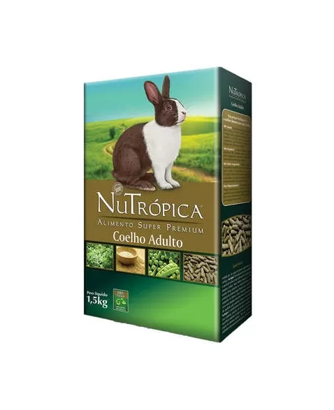 NUTROPICA COELHO ADULTO 1,5 KG