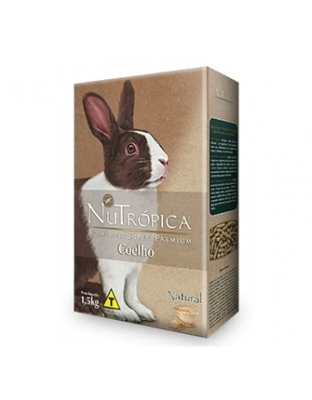 NUTROPICA COELHO NATURAL 1,5 KG