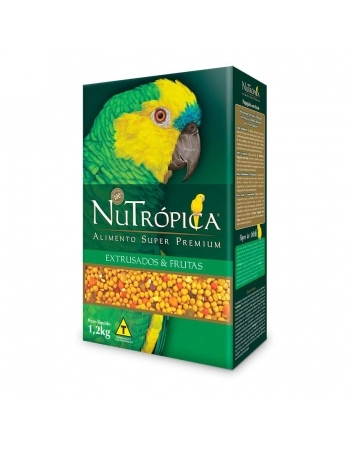 NUTROPICA PAPAGAIO C/FRUTAS 1,2 KG