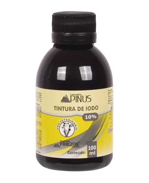 TINTURA DE IODO 10 % - 100 ML