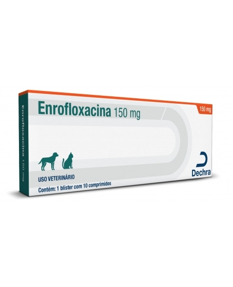 ENROFLOXACINO 150 MG 10 COMPR VENCO