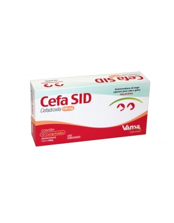 CEFA SID 440 MG 10 COMPR VANSIL